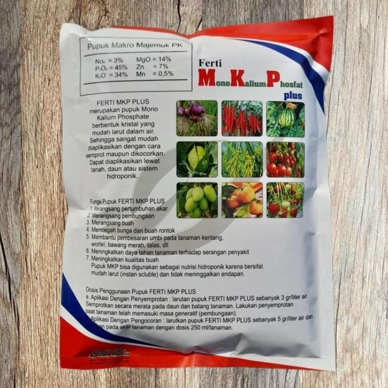 Promo Ferti Mkp Plus 1 Kg / Pupuk Mono Kalium Phospat / Pupuk Makro Majemuk Pk Mudah Larut Air/Pupuk