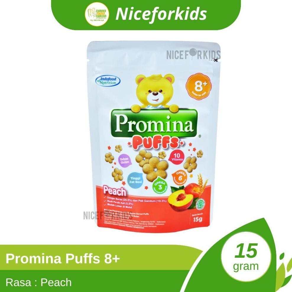 tomonimart Grosir Karton Promina Puffs Snack Anak Cemilan Bernutrisi isi 24 pcs ||