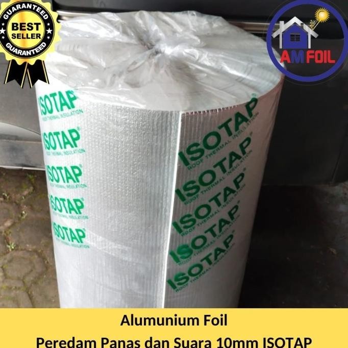 Alumunium Foil Atap Foam 10Mm - Alumunium Foil Metalized Foam 10Mm