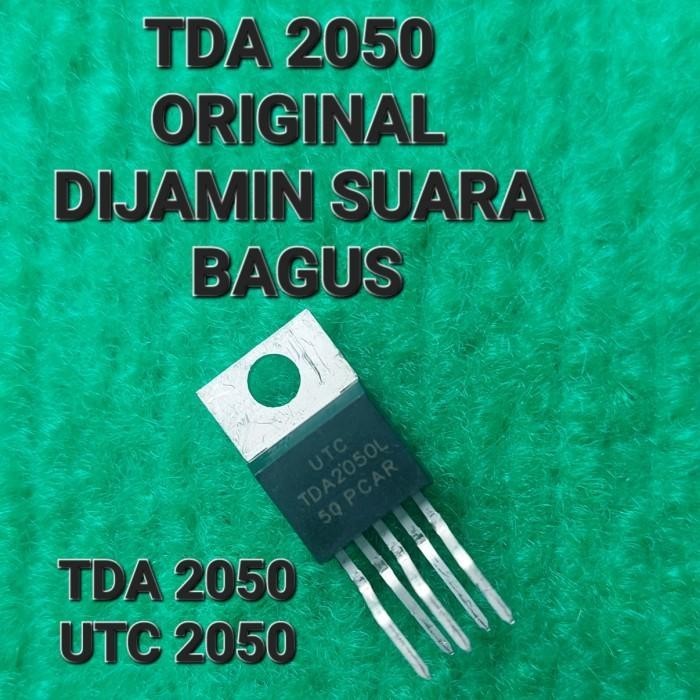 TDA UTC 2050 tda2050L utc2050l st 2050L ic suara speaker aktif aktive