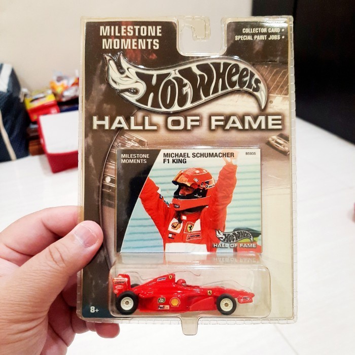 Hot Wheels Hall Of Fame Michael Schumacher F1 King