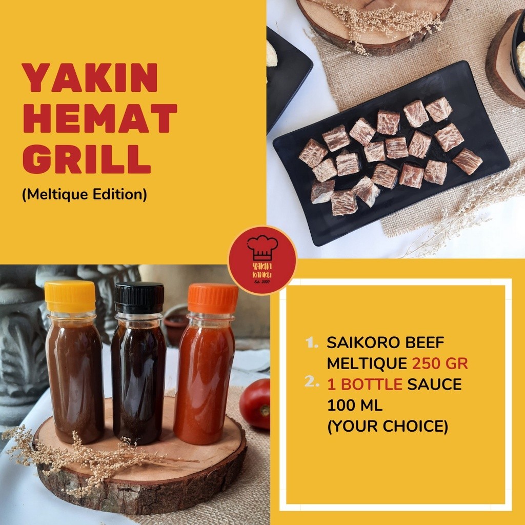

Saikoro Beef Wagyu Meltique Cubes Premium 250 Gr / Daging Grill Bbq -Gratisongkir