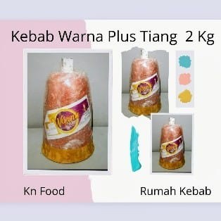 

Daging Kebab Warna Premium 2Kg Pakai Tiang Kebab Sapi Halal Bpom -Gratisongkir