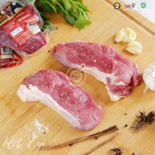 

Rib Eye Grass Fed Organic Wahyu Beef -Gratisongkir