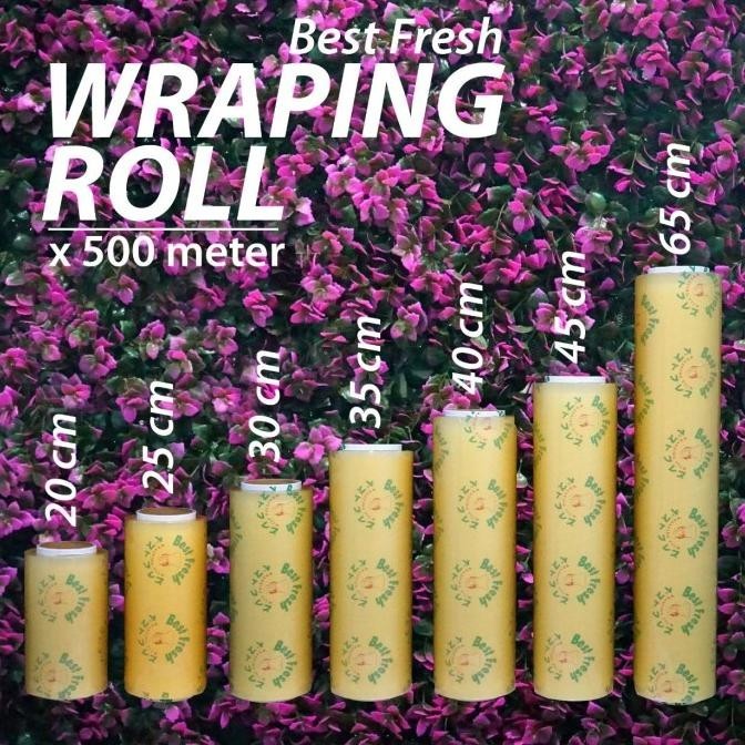 Plastik Wrap - Wrap Roll 45 Cm X 500 M - Best Fresh