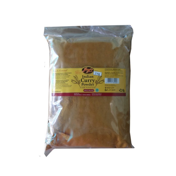 

Jays Indian Curry Powder 1 Kg - Kari Bubuk India Halal Enak Praktis