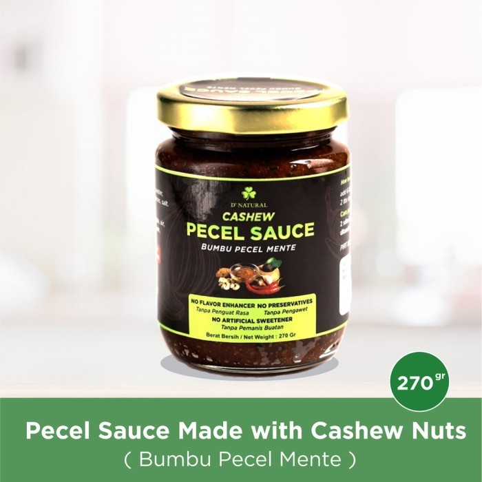 

Bumbu Pecel Mente Dnatural, Tanpa Msg, Tanpa Pengawet - 270 Gr