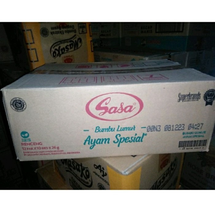 

Bumbu Lumur Ayam Spesial Sasa Dus ( 120 Bungkus )