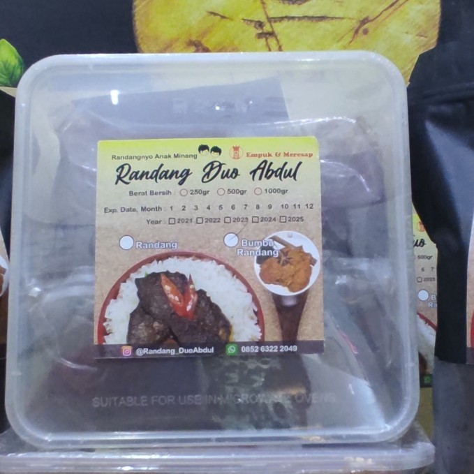 

Bumbu Rendang Praktis