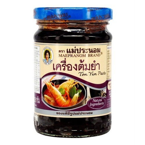 

Mae Pranom Tom Yum Paste Sauce Bumbu Kuah Tom Yam Thailand Import Jar