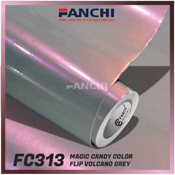 

50Cm Sticker Fanchi Fc313 Magic Candy Color Flip Volcano Grey / 50Cm