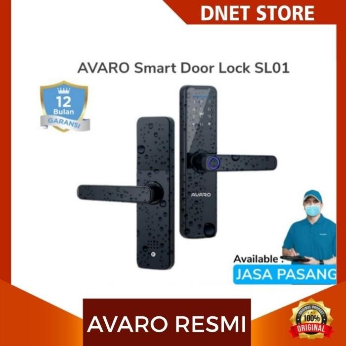 AVARO SMART DOOR LOCK FINGERPRINT SL01