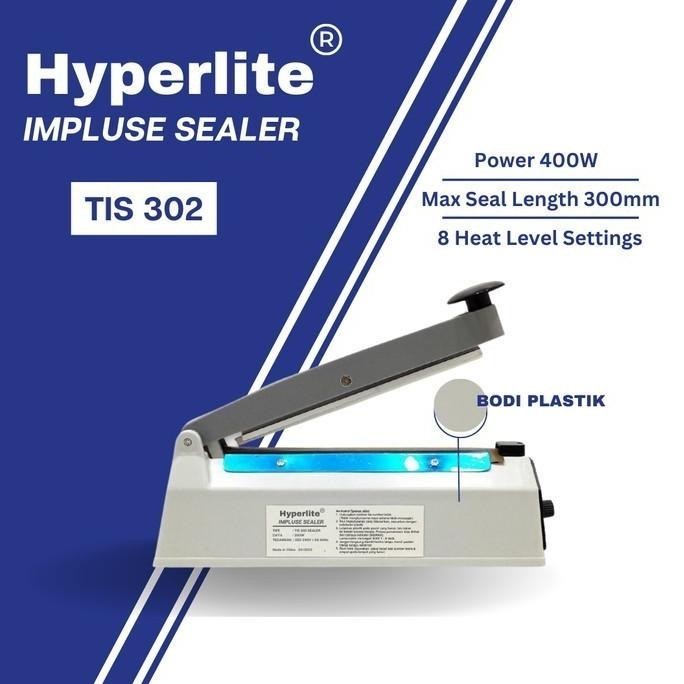 Impulse Sealer Alat Press Plastik Serbaguna 15 20 30 40Cm Original