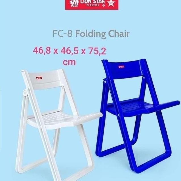 Kursi Lipat Plastik Lion Star FC Folding Chair Fc-8 Impala Bangku