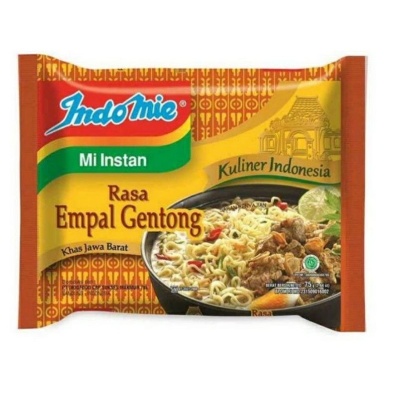 

Indomie Empal Gentong @75gr