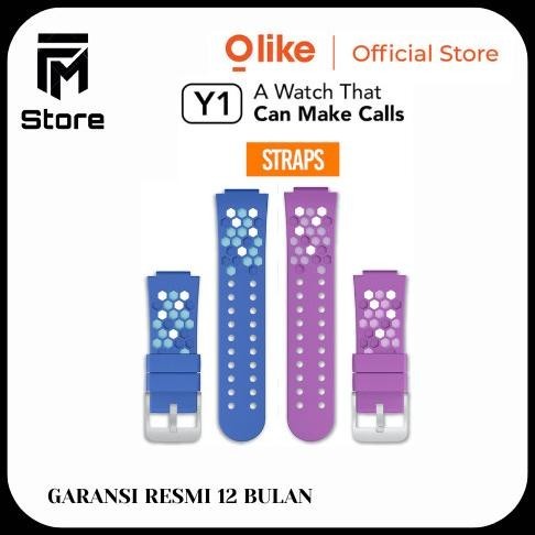 Termurah Strap Y1 Imoo Original / Tali Jam Y1 Imoo Blue & Violet