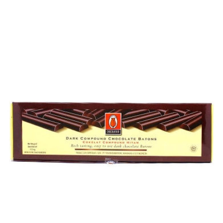 

READYYY KIRIM >> TULIP DARK COMPOUND CHOCOLATE BATONS 1.5 KG