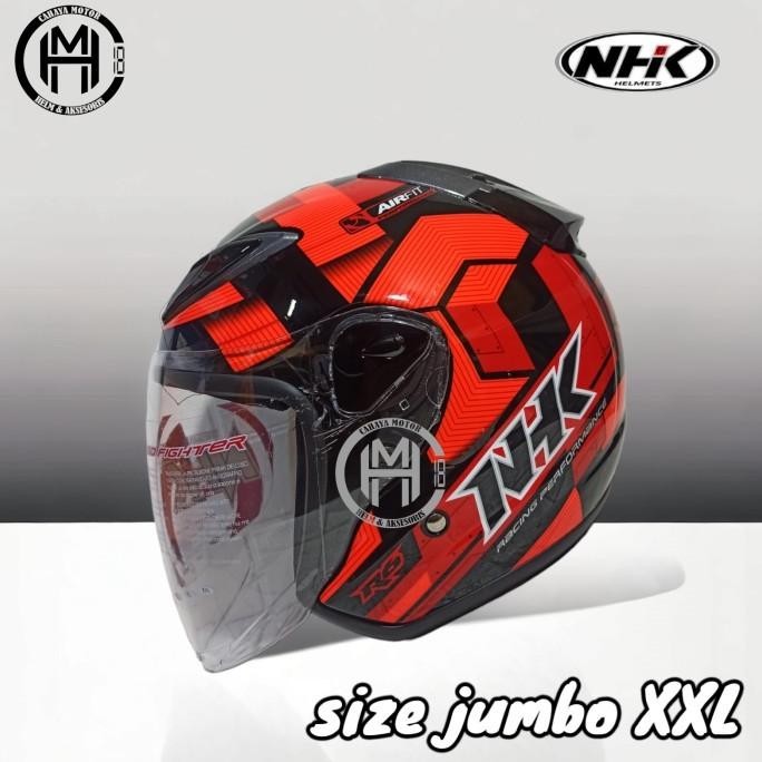 HELM NHK R6 MOTIF|HALF FACE JUMBO