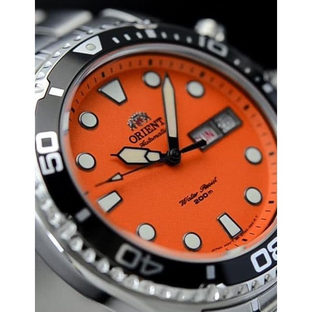 Orient FAA02006M9 / AA02006M Orange Ray Raven II - Jam Tangan