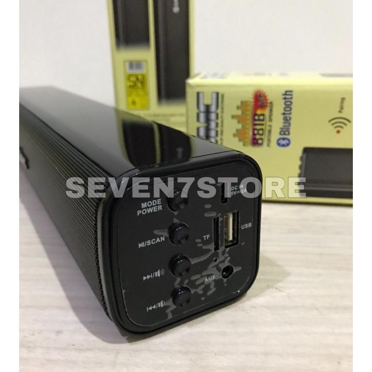 Speaker Portable Bluetooth Soundbar GMC 881B