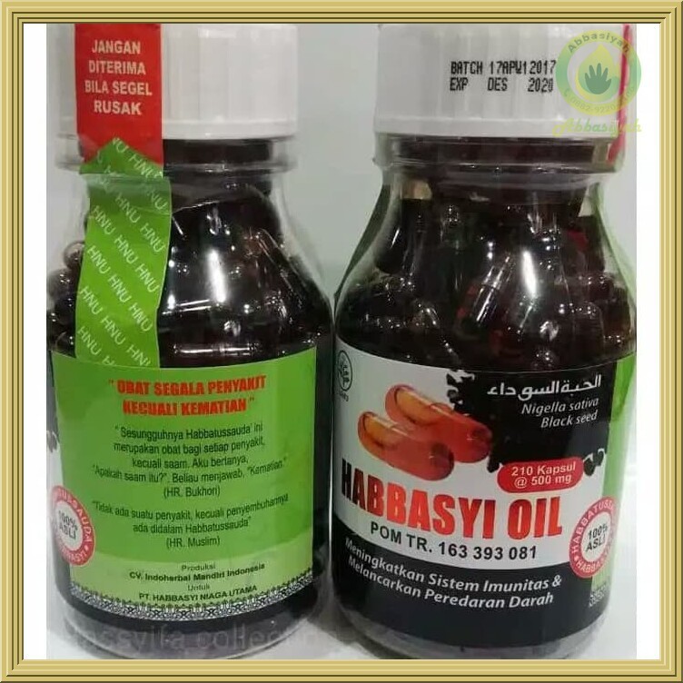 Habbasyi Oil 210 Kapsul