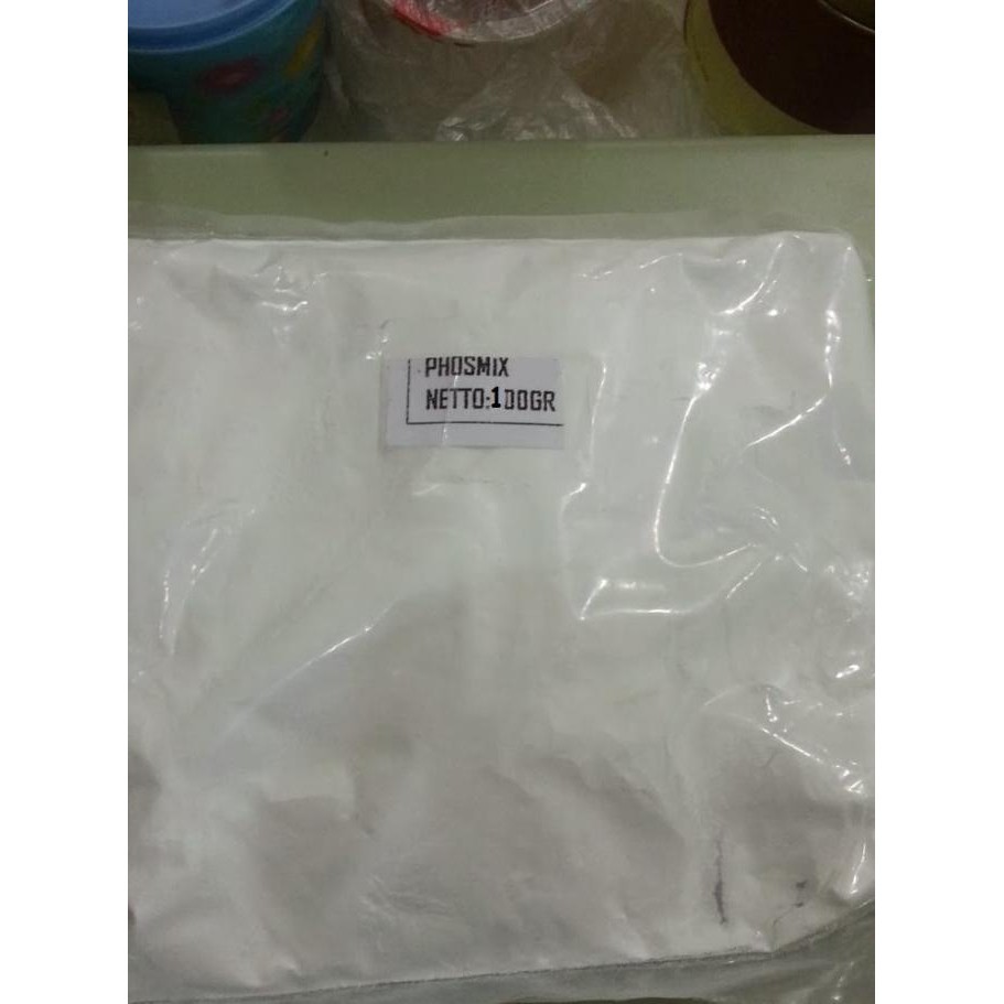 

Tepung Phosmix - Pengenyal bakso, bisa untuk pempek, siomay, cimol