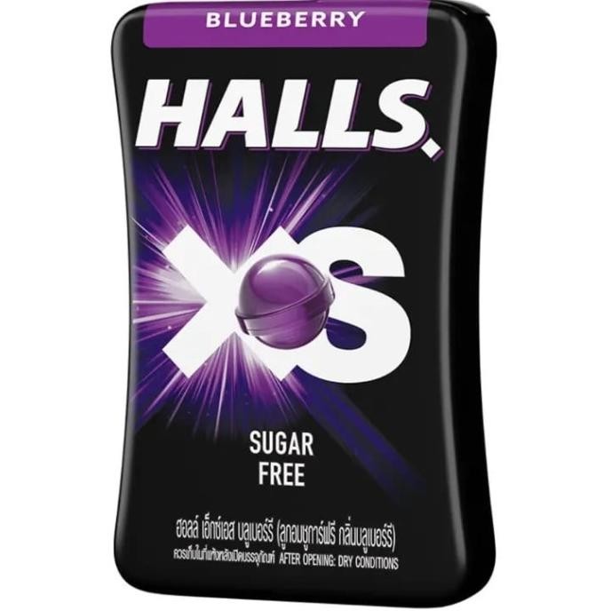 

HALLS XS Sugar Free Candy Permen Bebas Gula Import