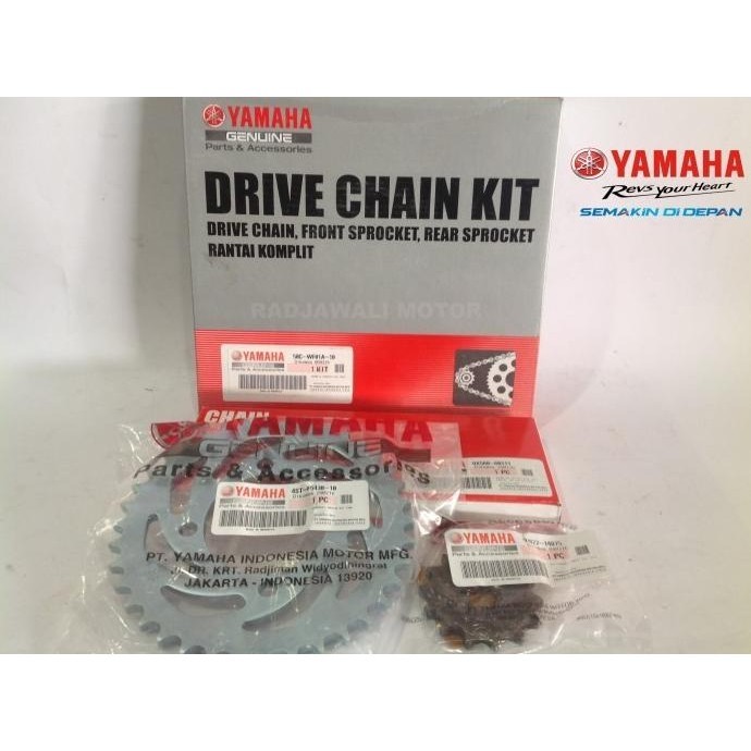 Gear Gir Set Jupiter Mx New 135 Kopling Manual Asli Original Yamaha