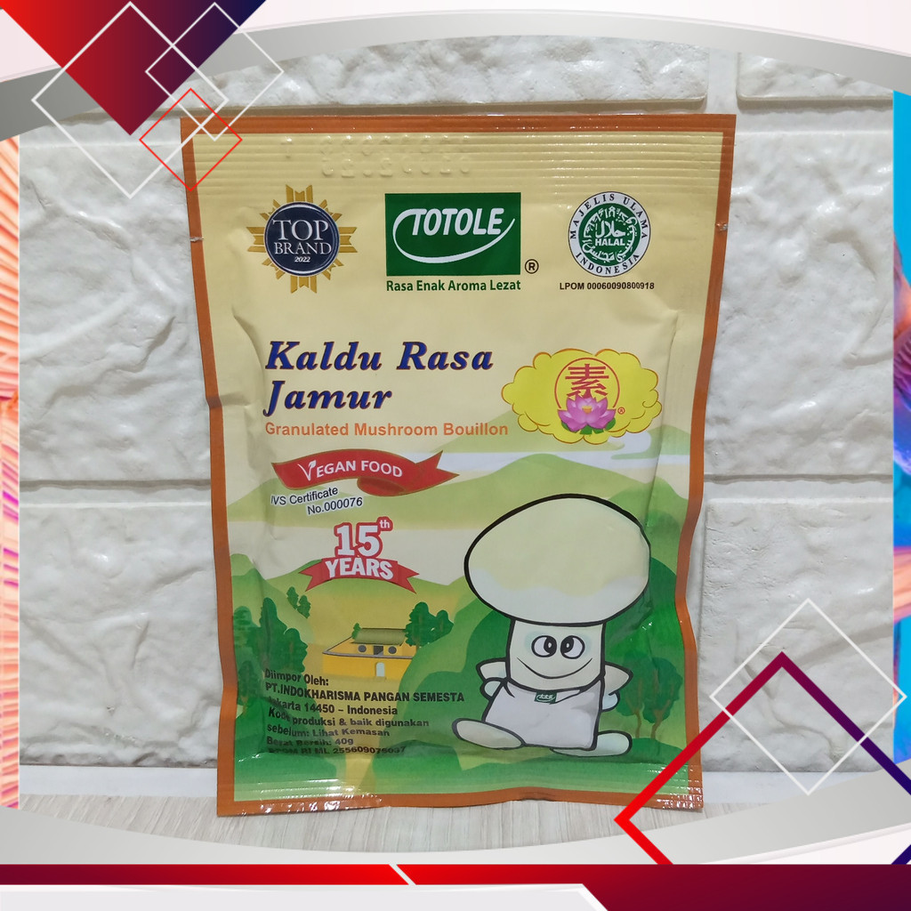 

Totole Kaldu Rasa Jamur 40gr .