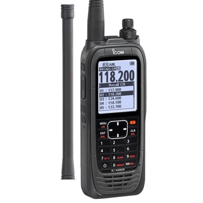 Icom Ic-A25Ce Ht Vhf Air Band Ori Baru Garansi Gps Airband Ica25 A25