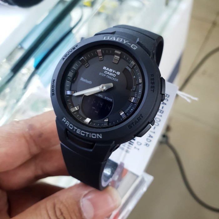 Casio Baby-G Bsa-B100-1Adr - Jam Tangan Wanita Bsab100 Bsa-B100-1A