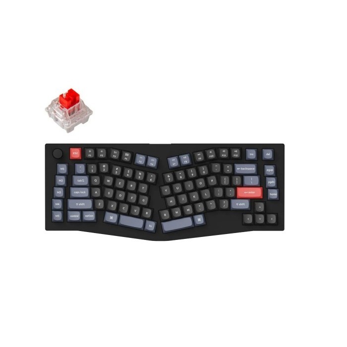 Keychron V10 (Alice Layout) Qmk Fully Assembled Knob - Carbon Black