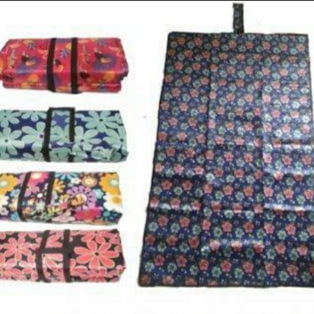 TIKAR LIPAT MICRO SATIN FIBER SIZE 150CM X 200CM / TIKAR LIPAT PLASTIK