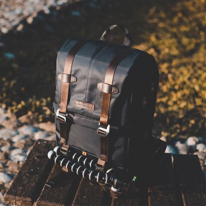 Knf Concept 20L Tas Travel Camera Backpack Waterproof Bag - Black