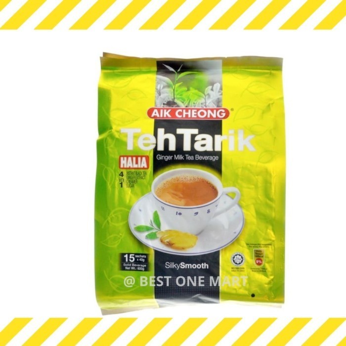 AIK CHEONG TEH TARIK HALIA 4 IN 1 / JAHE GINGER MILK TEA 4IN1