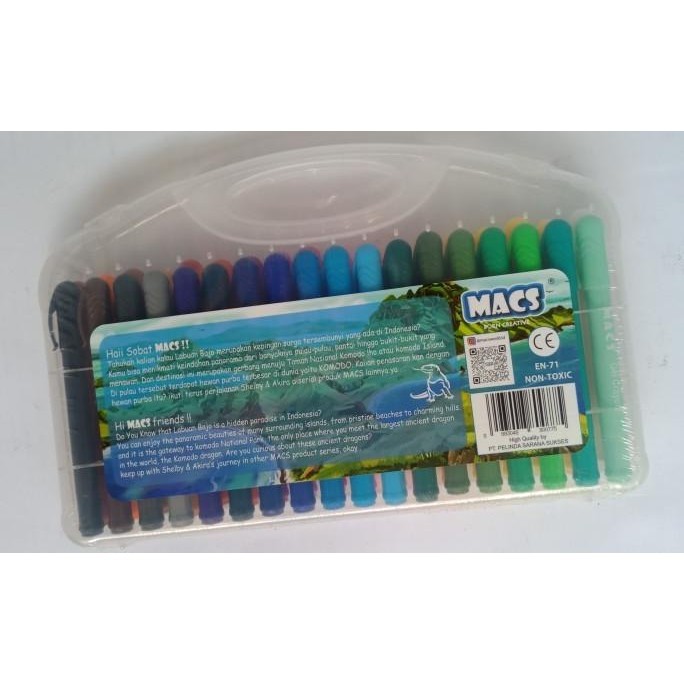 

Crayon Gel Macs 36 Warna F83G