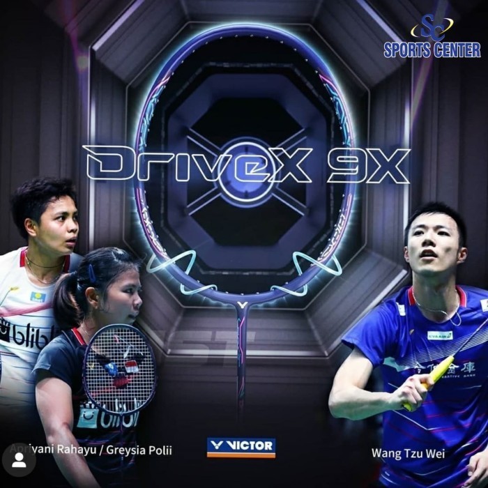 New  Raket Badminton Victor Drive 9X / Dx-9X / Dx 9X