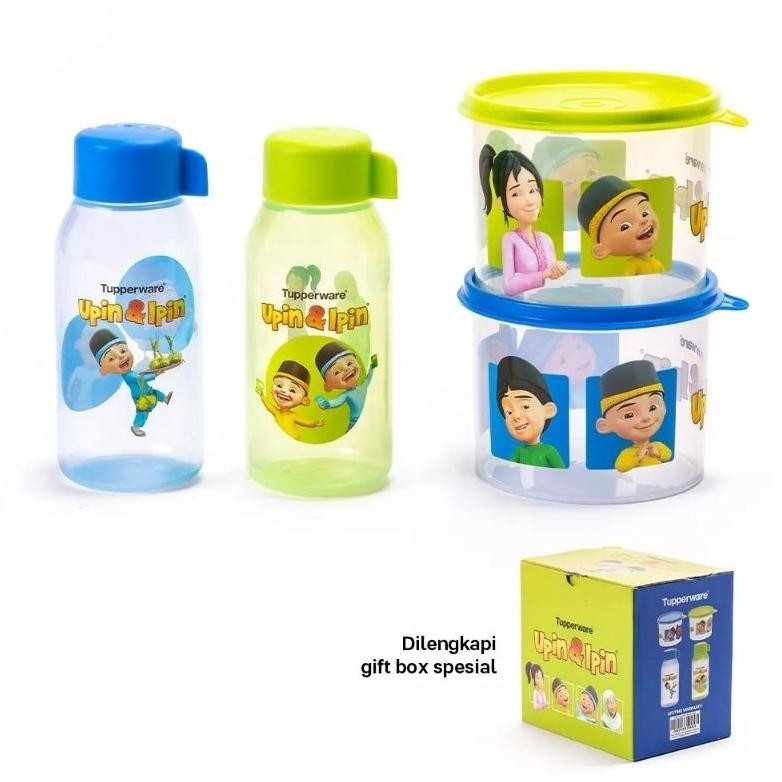 Terlaris Tupperware Set Botol Dan Toples | Tempat Penyimpanan Makanan Dan Kue Tupperware Terbaik