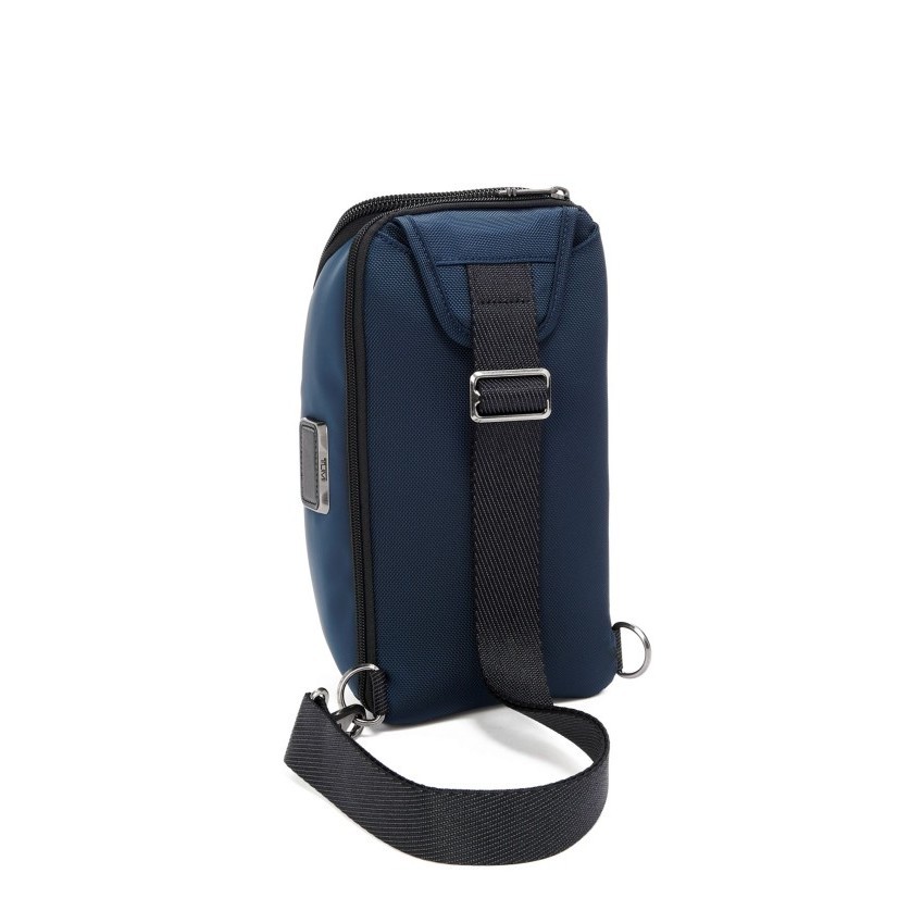 Tumi Tas Selempang Alpha Bravo Platoon Sling - Navy Termurah Terlaris Promo