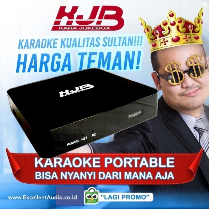 Paket Karaoke Kjb Ks89 Hm88 Portable Karaoke Set