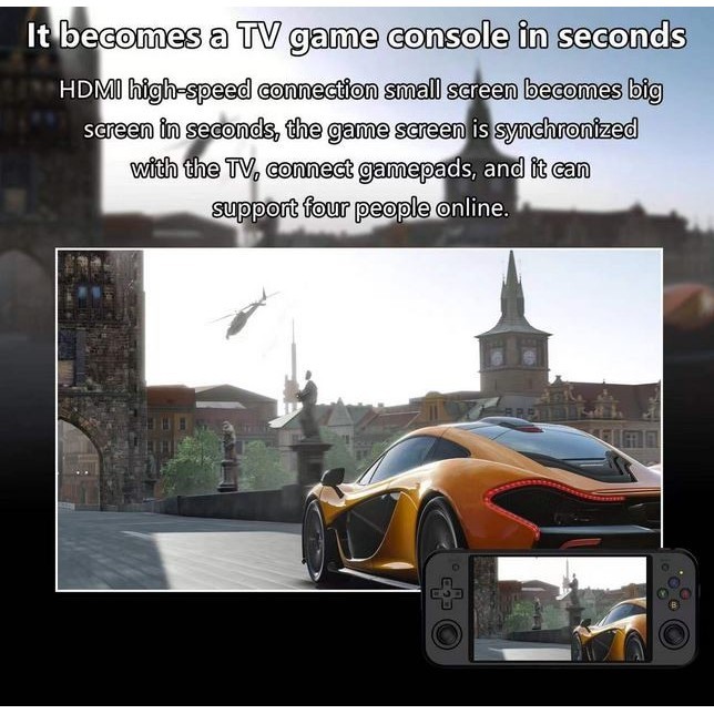 Anbernic Rg552 Retro Video Game Console Dual Systems Android Linux