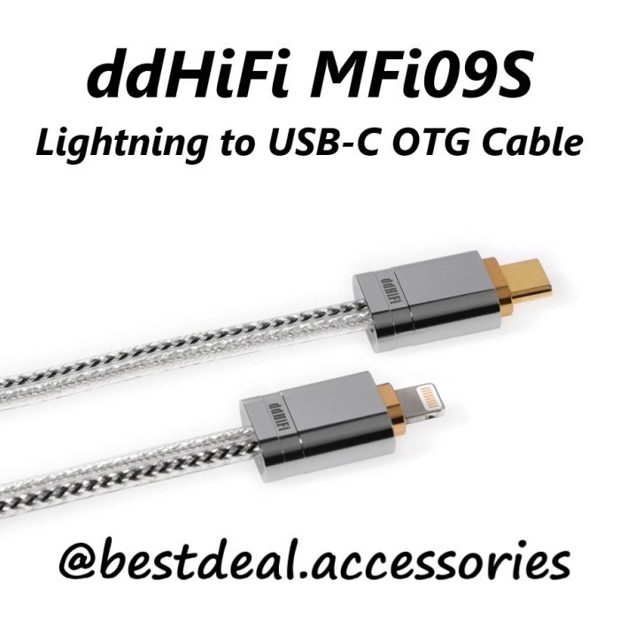 Ddhifi Mfi09S Lightning To Usb-C Otg Cable Original