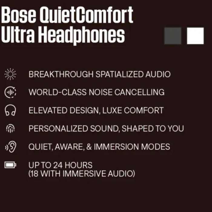 Bose Quietcomfort Ultra Headphone Wireless