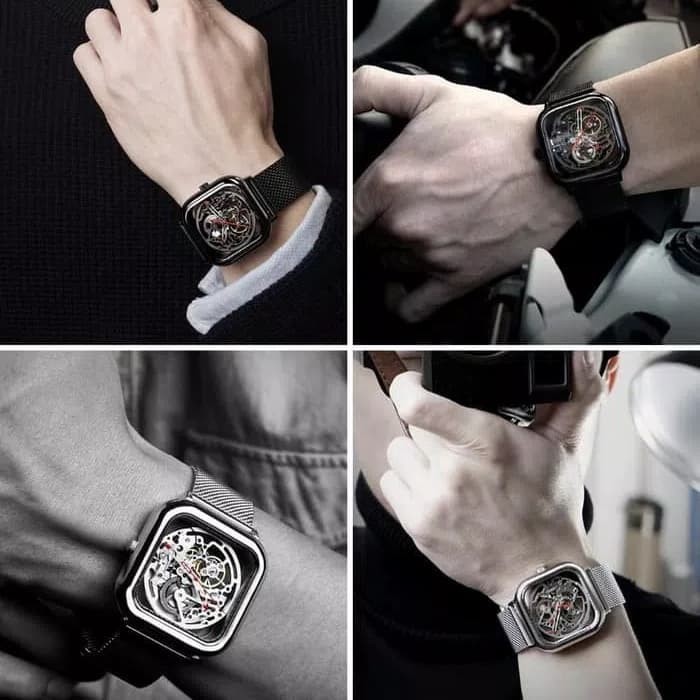 Ciga Holllow Out Design Automatic Mechanical Watch