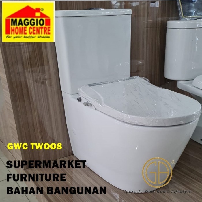 Kloset Duduk Duoblock - Kloset Duduk - Tw008 - Germany Brilliant Termurah Terlaris Promo