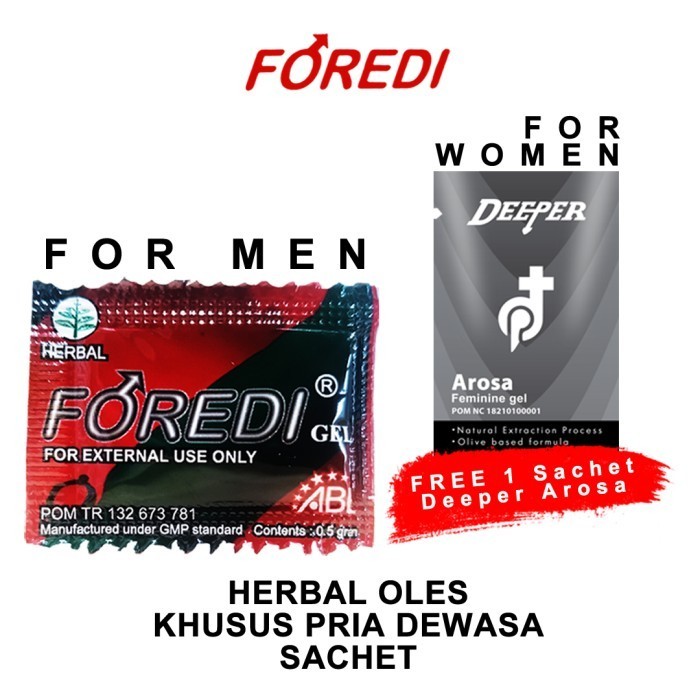 FOREDI GEL ASLI VS AROSA GEL ORIGINAL BPOM