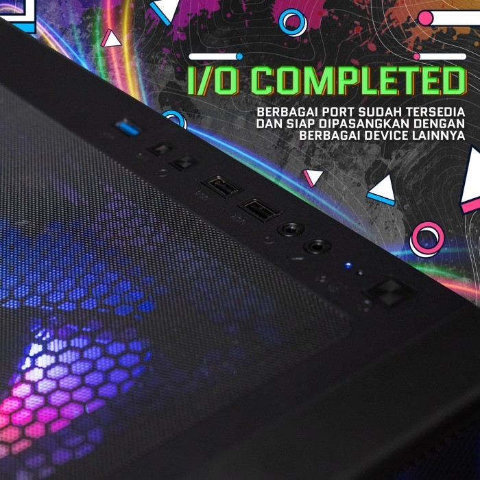 Imba Cheapshot Pc I3-12100F Rx 6700 Xt 16 Gb Rakitan Gaming Pc