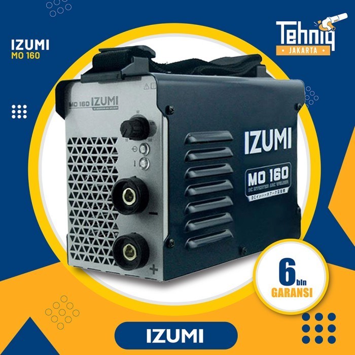 Mesin Las Listrik / Trafo Las 900 Watt Izumi Mo 160 Inverter Welding