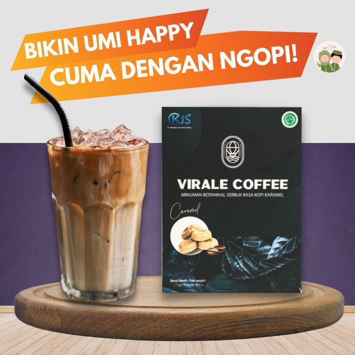 KOPI VITALITAS PRIA DEWASA VIRALE COFFEE KERAS TAHAN LAMA
