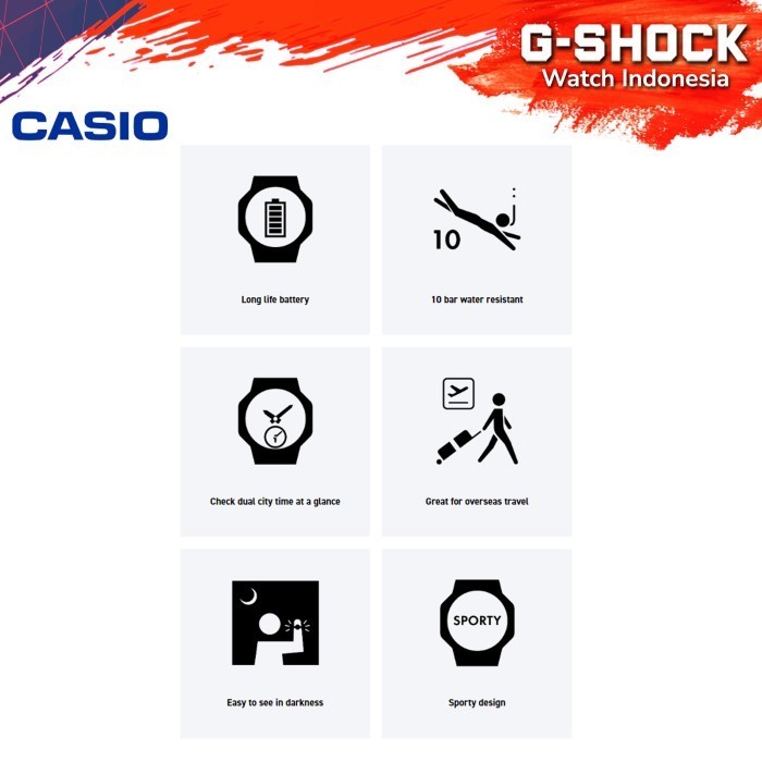 Casio General Ae-1200Wh-1Avdf Ae-1200Wh Ae-1200 Ae1200Wh Ae 1200Wh